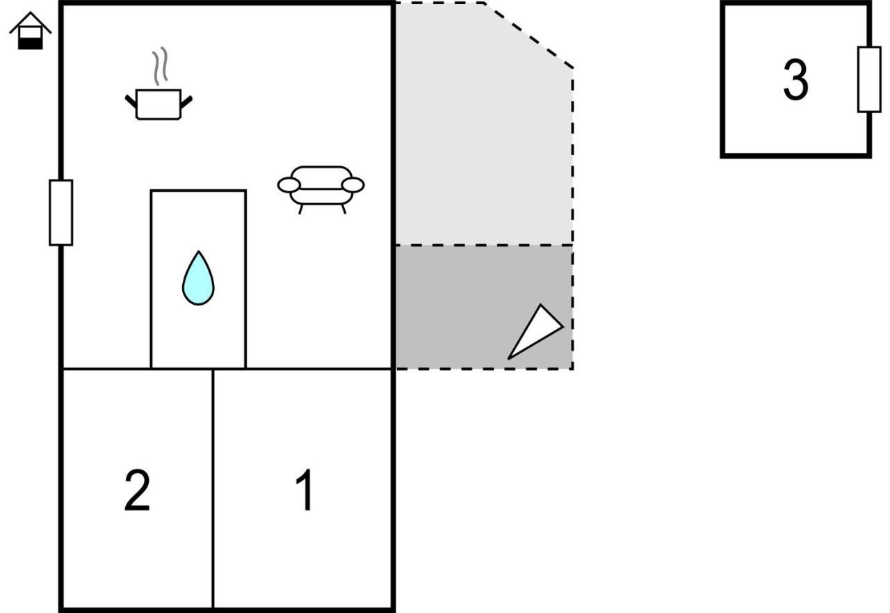 Nice Home In Ronneby With Kitchen Saltärna 外观 照片